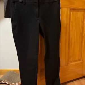 Ann Taylor Black Petite-Curvy Fit Pants
